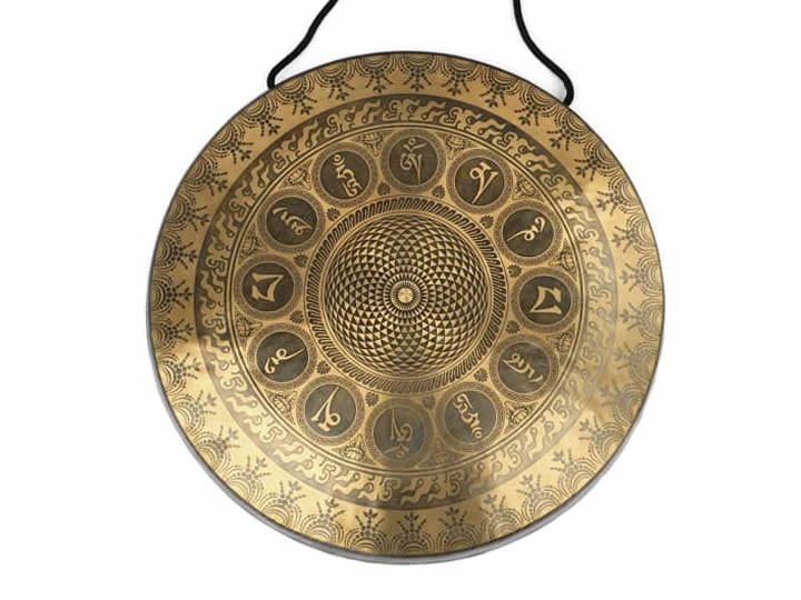 Tibetischer Gravur Gong Ø 50 cm