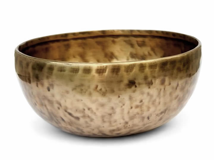 Tibetische Klangschale 1530 Gr. Tageston + Pluto