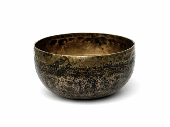 Alte indische Bihar Klangschale 380 Gr. 2. Wahl (2nd Choice)