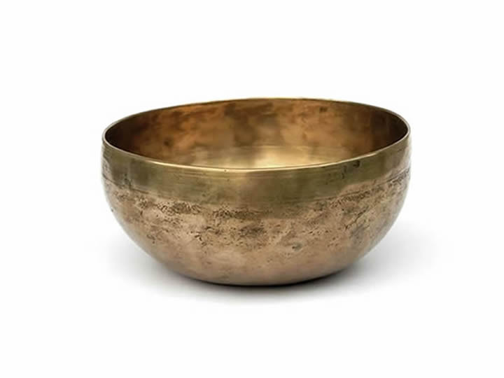 Alte indische Bihar Klangschale 330 Gr.