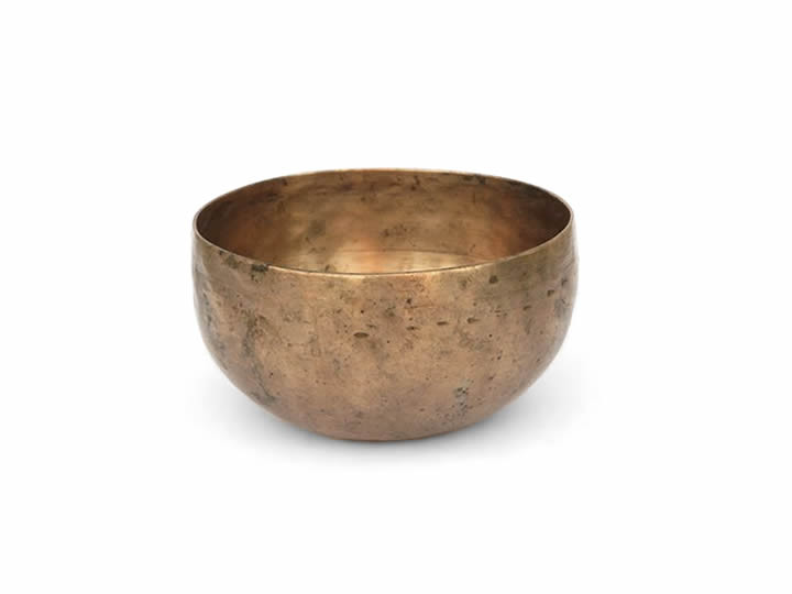 Alte indische Bihar Klangschale 260 Gr.