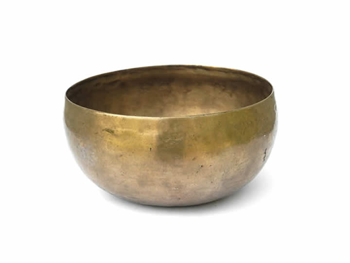 Alte indische Bihar Klangschale 430 Gr. - 2. Wahl (2nd choice)
