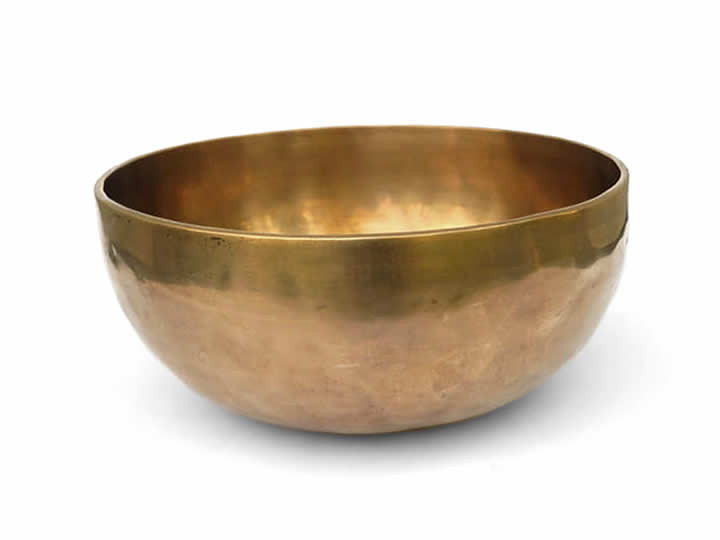 Tibetische Klangschale 1215 Gr. Platonisches Jahr + Sonne