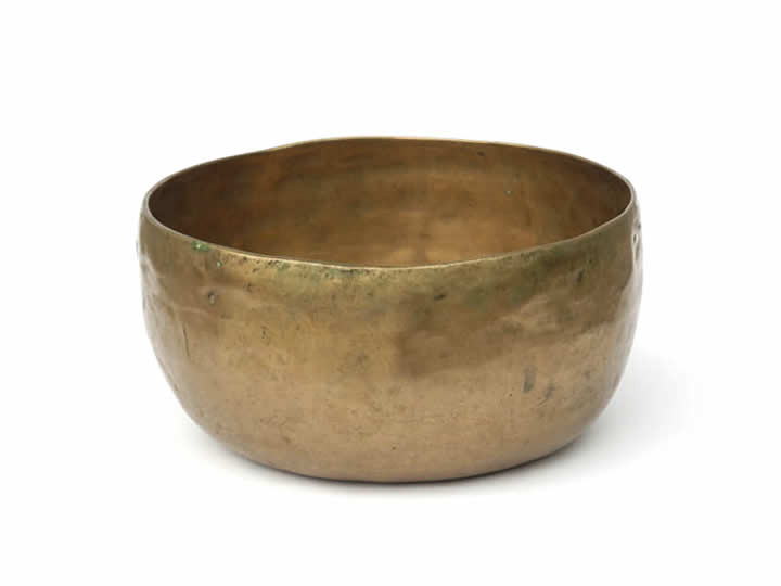 Alte indische Orissa Klangschale 950 Gr. Biorhythmus Geist