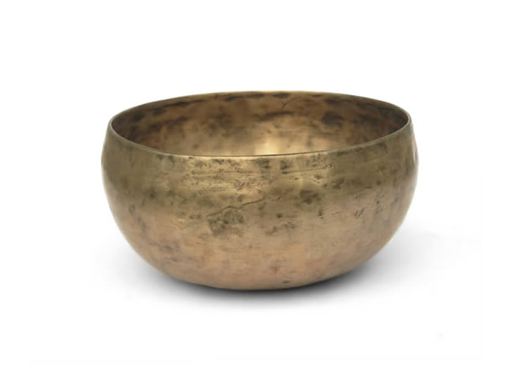 Alte indische Bihar Klangschale 590 Gr.