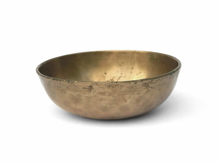 Alte indische Assam Klangschale 415 Gr. Venus