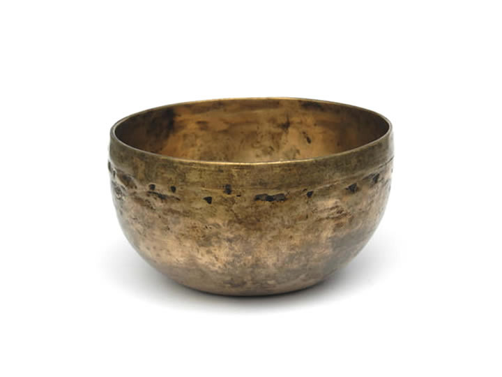 Alte indische Bihar Klangschale 325 Gr. Pluto