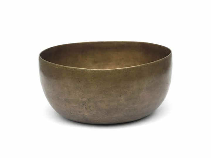 Alte indische Orissa Klangschale 505 Gr. Alphawelle