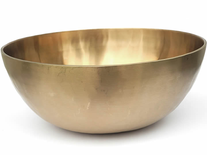 Tibetische Klangschale 2130 Gr. Wasserstoffgamma - tiefer Klang