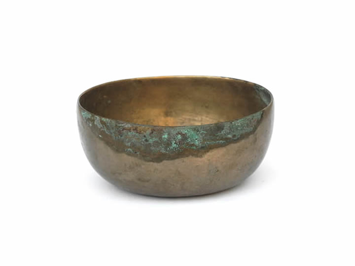 Alte tibetische Klangschale 300 Gr. Merkur