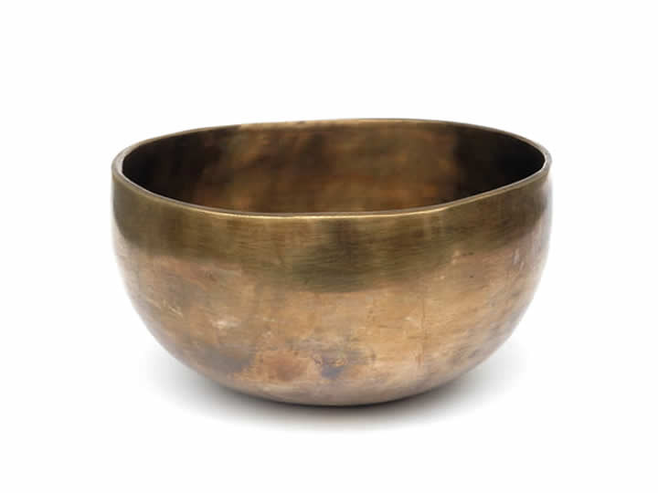 Tibetische Klangschale 680 Gr. Alphawelle + Thetawelle