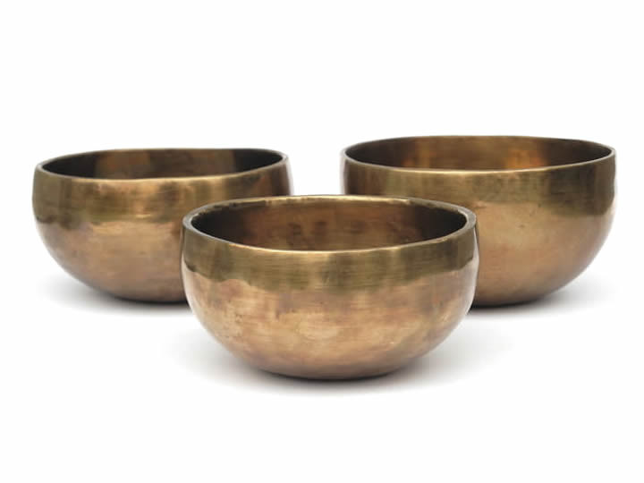 Klangschalen Set 3 Stck 1420 Gr. Klangschalen Set 3 Stck 1420 Gr.