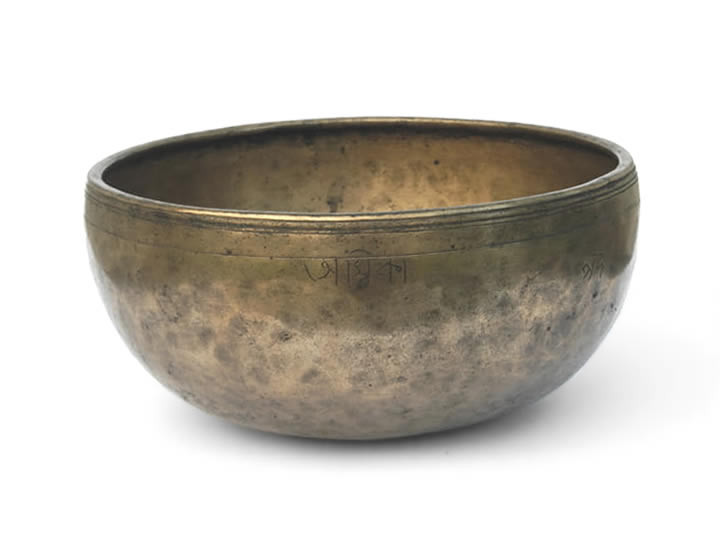 Alte indische Bengalen (Jambati) Klangschale 1010 (Rarität) Alte indische Bengalen (Jambati) Klangschale 1010 (Rarität)