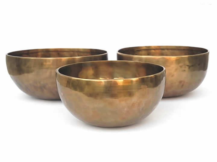 Klangschalen Set 3 Stck 3775 Gr. Klangschalen Set 3 Stck 3775 Gr.