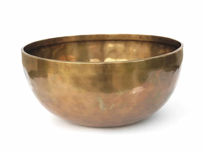 Tibetische Klangschale 1375 Gr. Jahreston OM Tibetische Klangschale 1375 Gr. Jahreston OM