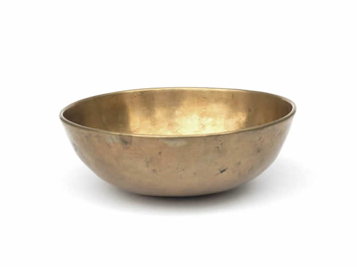 Alte indische Assam Klangschale 365 Gr.