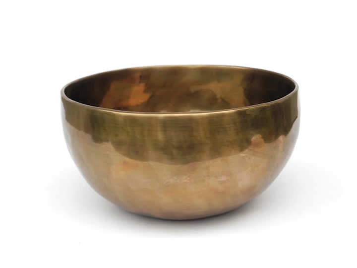 Tibetische Klangschale 810 Gr. Mond Metonzyklus + Hopi Herz