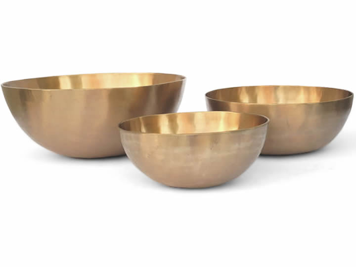 Klangschalen Set 3 Stck 3830 Gr. Klangschalen Set 3 Stck 3830 Gr.