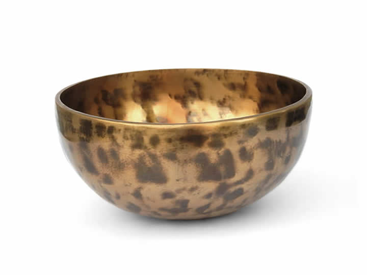 Tibetische Klangschale 740 Gr. Mondknoten