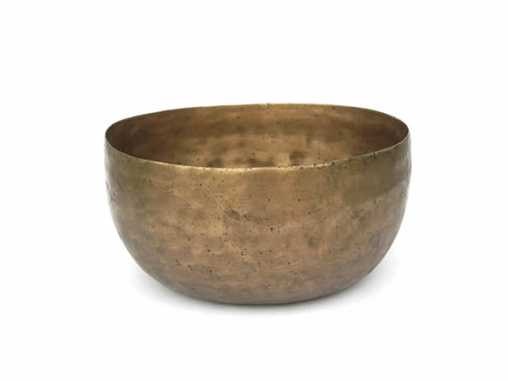 Alte indische Orissa Klangschale 500 Gr. Hopi Herz