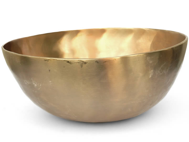 Tibetische Klangschale 2075 Gr. Saturn - sehr tiefer Klang