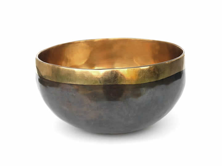 Tibetische Klangschale 790 Gr. Jahreston OM + Tageston