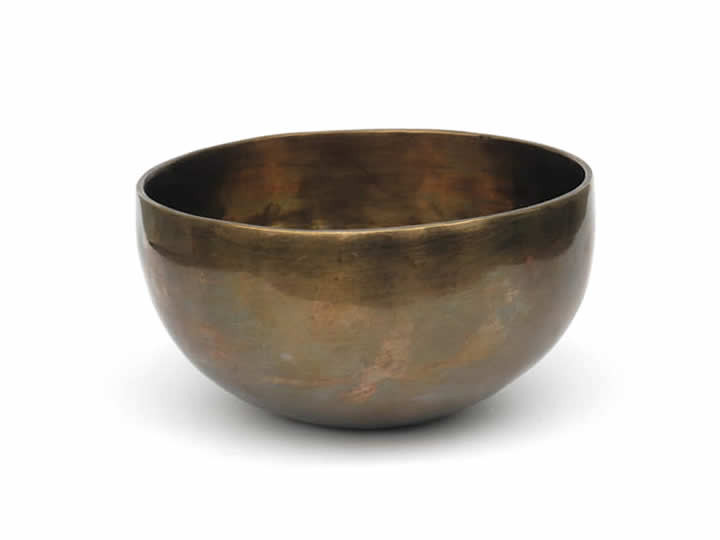 Tibetische Klangschale 590 Gr. Wasserstoffgamma + Venus