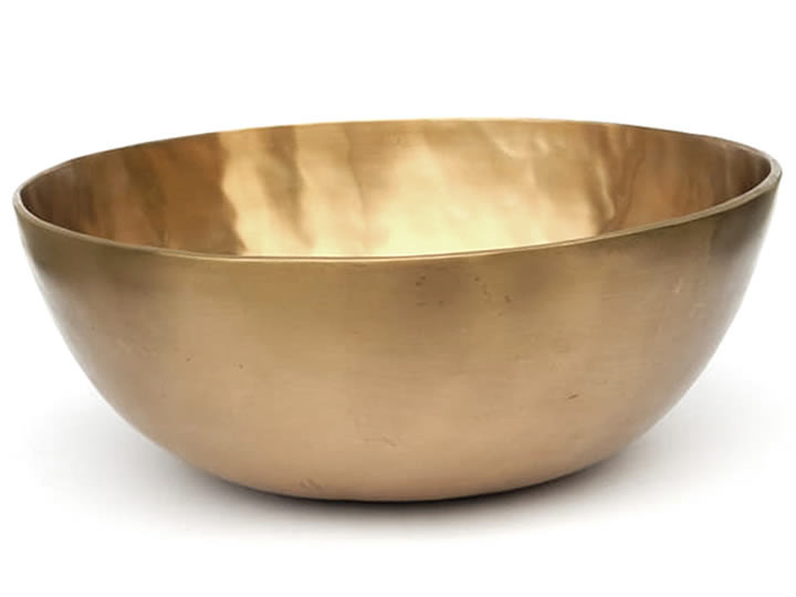 Tibetische Klangschale 1740 Gr. Mondknoten