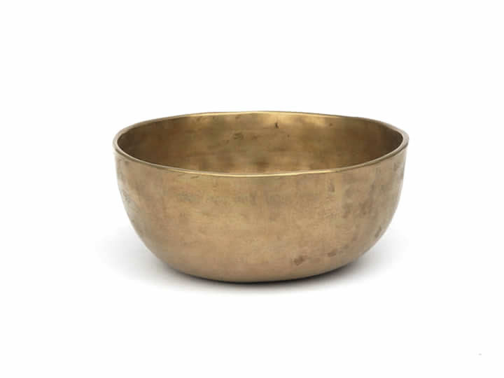 Alte tibetische Klangschale 285 Gr. Tageston