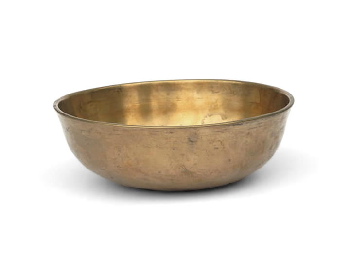 Alte indische Assam Klangschale 390 Gr. Alte indische Assam Klangschale 390 Gr.