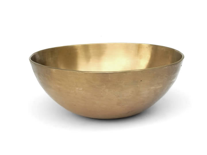 Tibetische Klangschale 870 g Wasserstoffgamma
