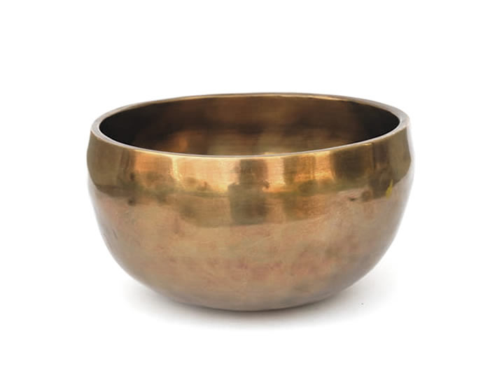 Tibetische Klangschale 695 Gr. Biorhythmus Geist + Jahreston OM