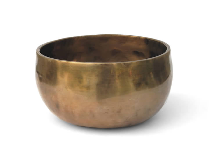 Tibetische Klangschale 785 Gr. Hopi Herz + Mond Metonzyklus