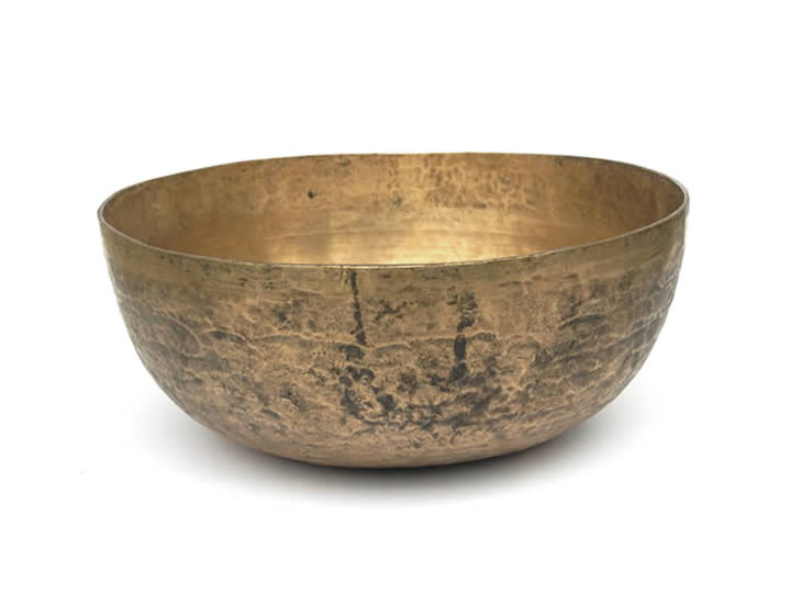 Alte tibetische Klangschale 1105 Gr. Thetawelle (Rarität)