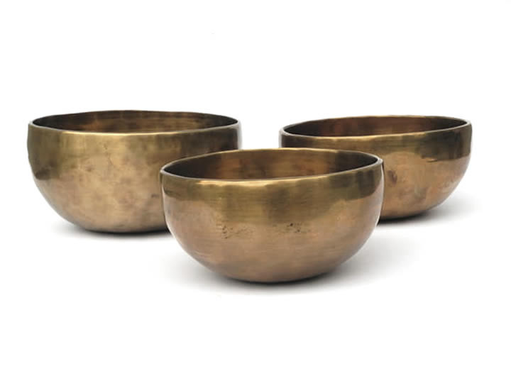 Klangschalen Set 3 Stck 1255 Gr.