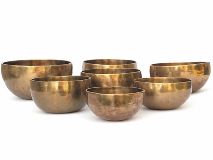 Klangschalen Chakra-Set 7 Stck 3755 Gr.