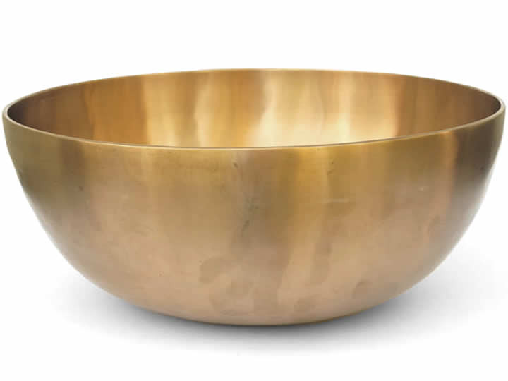 Tibetische Klangschale 2135 Gr. Geomagnetfeld - tiefer Klang