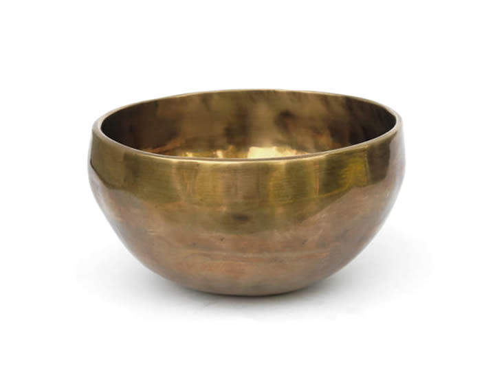 Tibetische Klangschale 430 Gr. Jahreston OM