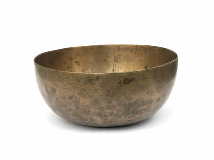 Alte tibetische Klangschale 720 Gr. (Rarität)