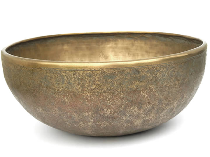 Alte indische Bengalen (Jambati) Klangschale 1930 Gr. - 2. Wahl