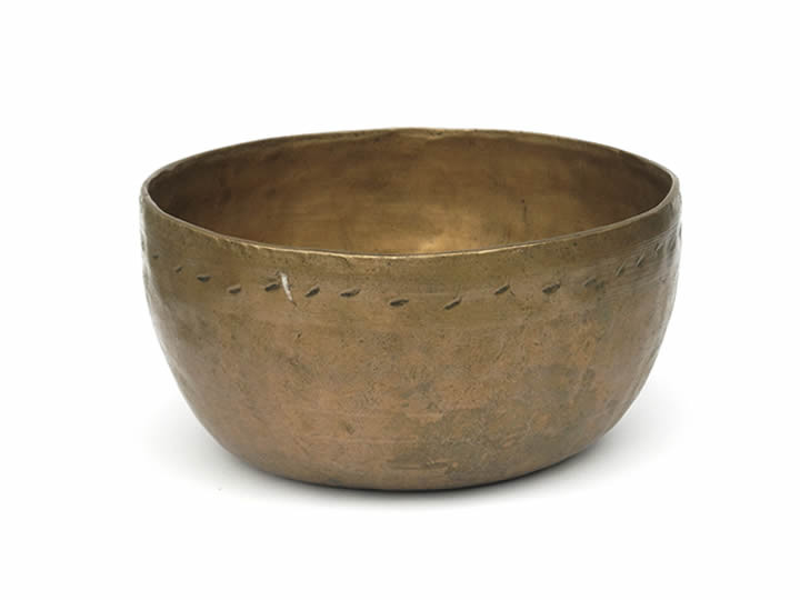 Alte indische Orissa Klangschale 905 Gr.