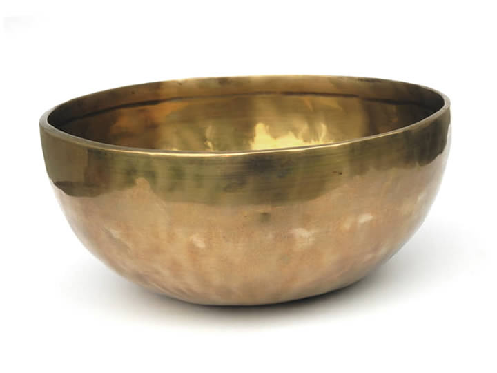 Tibetische Klangschale 1335 g Wasserstoffgamma