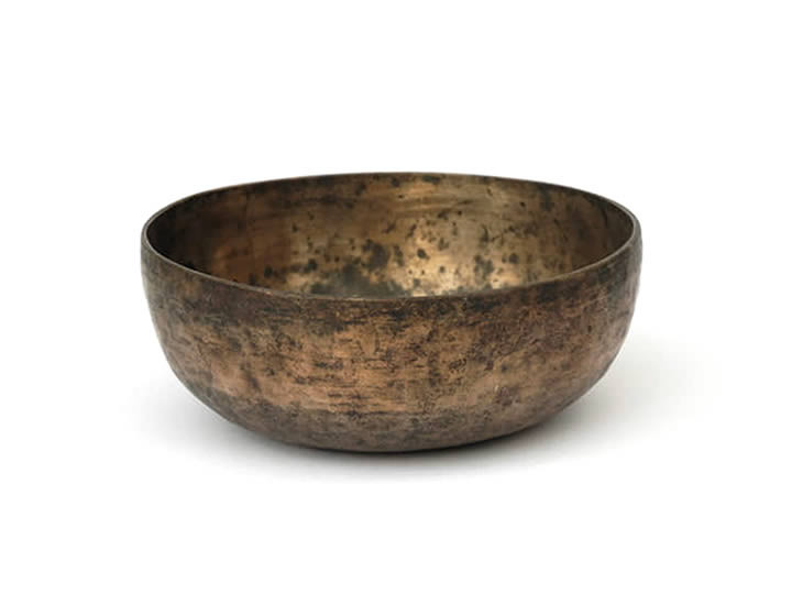 Alte tibetische Klangschale 440 g