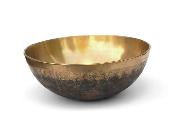 Tibetische Klangschale 925 g Wasserstoffgamma