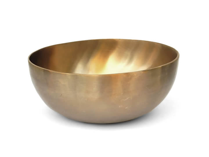 Tibetische Klangschale 1010 g Mondknoten