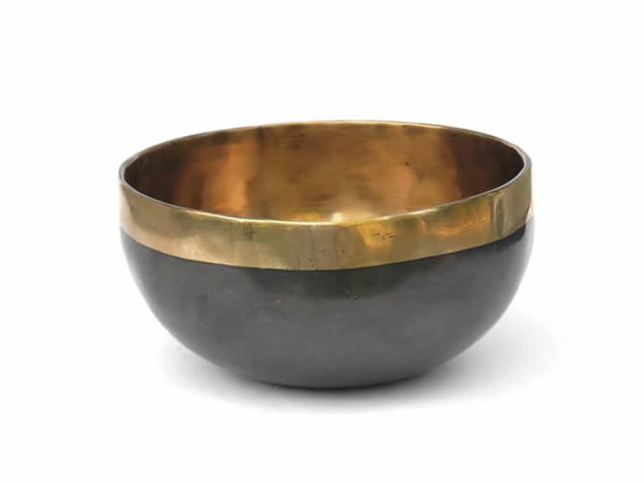 Tibetische Klangschale 605 Gr. Alphawelle + Thetawelle