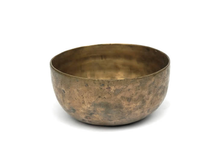 Alte tibetische Klangschale 290 g Synodischer Mond Alte tibetische Klangschale 290 g Synodischer Mond