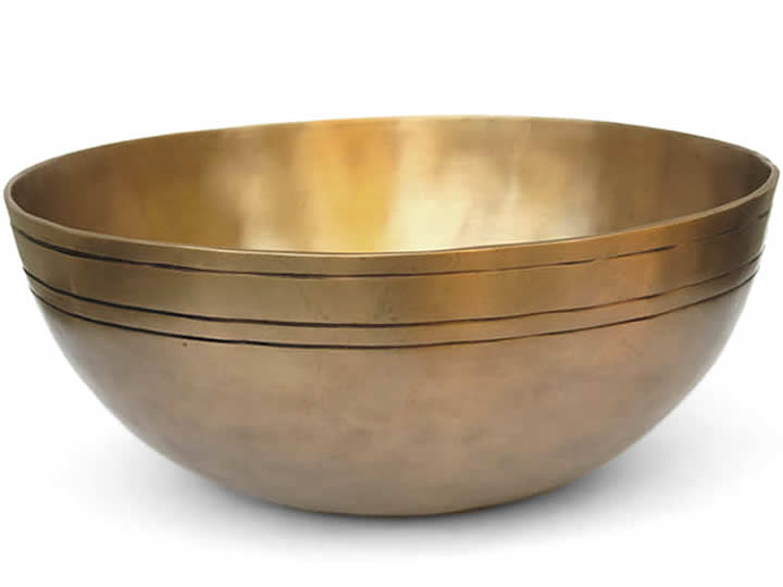 Tibetische Klangschale 2360 g Wasserstoffgamma + Venus - tiefer Klang Tibetische Klangschale 2360 g Wasserstoffgamma + Venus - tiefer Klang