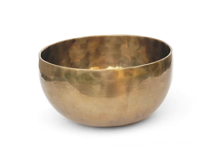 Tibetische Klangschale 860 g Thetawelle + Alphawelle
