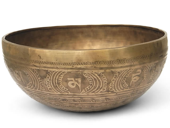 Tibetische Gravur Klangschale 1800 g Tibetische Gravur Klangschale 1800 g